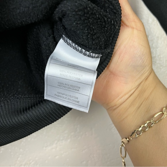 Puma boy long sleeve full zip athletic blue black hoodie‎ sweatshirt size 5 - Picture 6 of 10